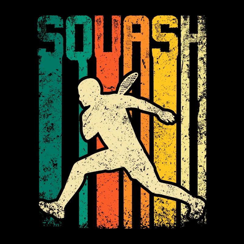 Retro Vintage pour joueur de squash