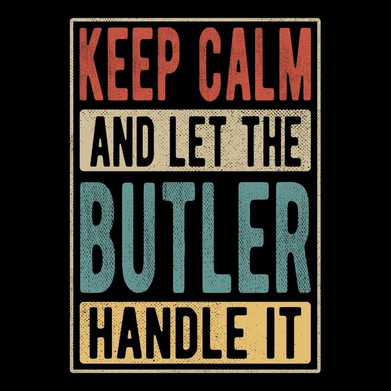 Cadeau rétro de serviteur