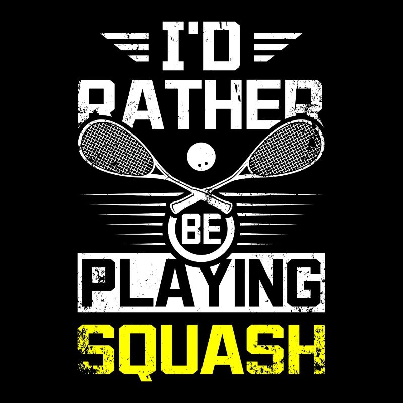 Je préfère jouer au squash