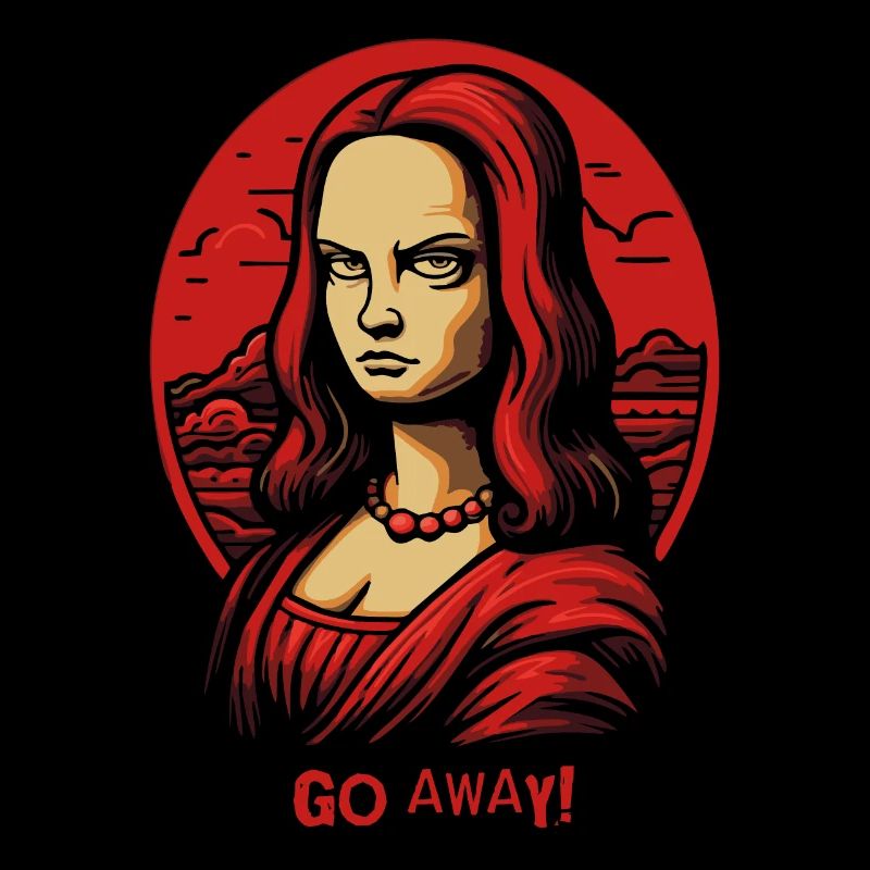 Wütende Mona, Geh weg!