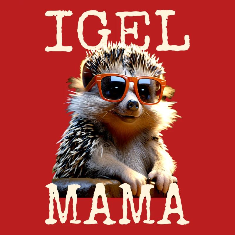 Igel Mama Mom Igelfrau Muttertag Igelmama Igel Mum