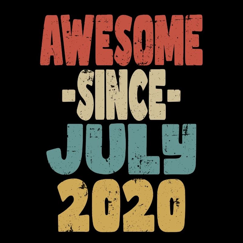 2020 July Birthday Retro