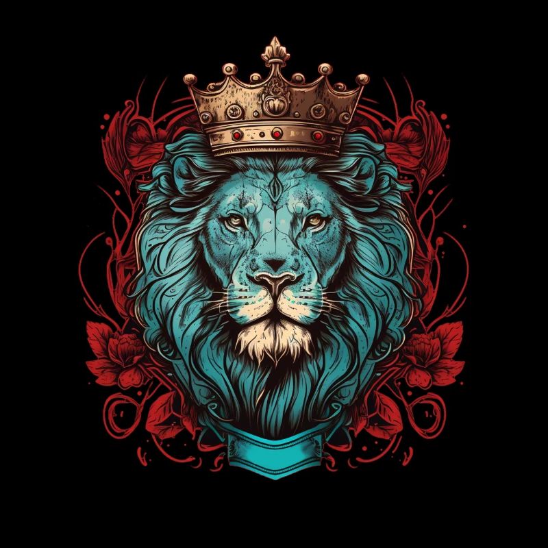 Majestätischer Löwe