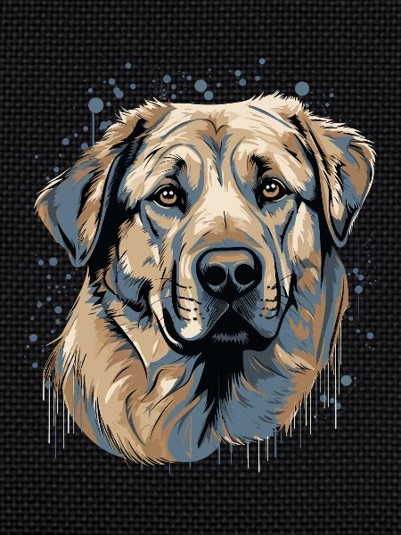 Kangal Hundehunderasse Gesicht