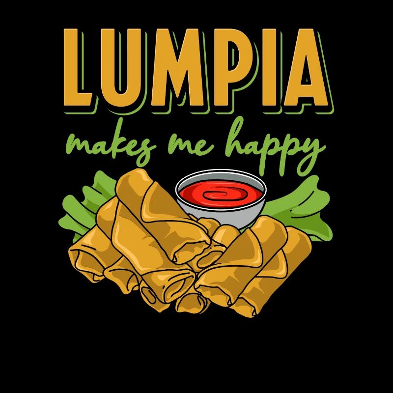 Lumpia Makes Me Happy Philippinisch Essen Lumpiang