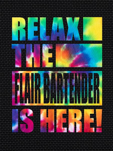 Flair Bartender Lustiger Spruch