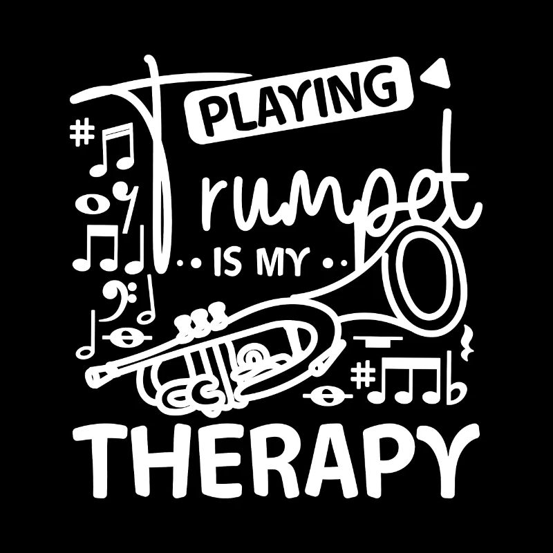Trumpeters playing trumpet is my therapy