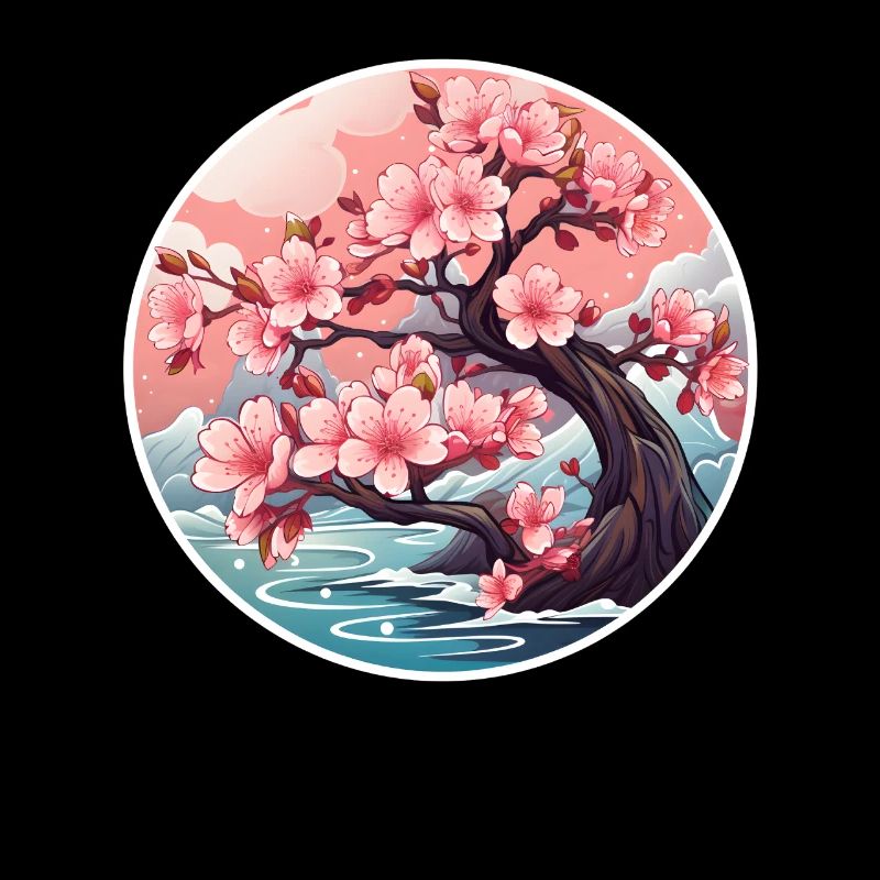 Cerisier en fleurs