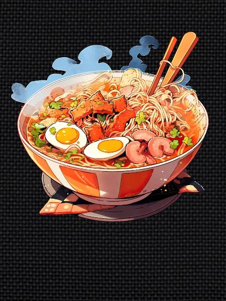 Nouilles Ramen d’anime