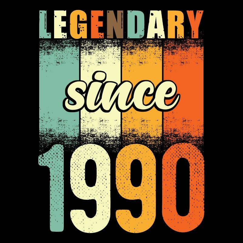 Legendary since 1990 Retro Vintage Birthday