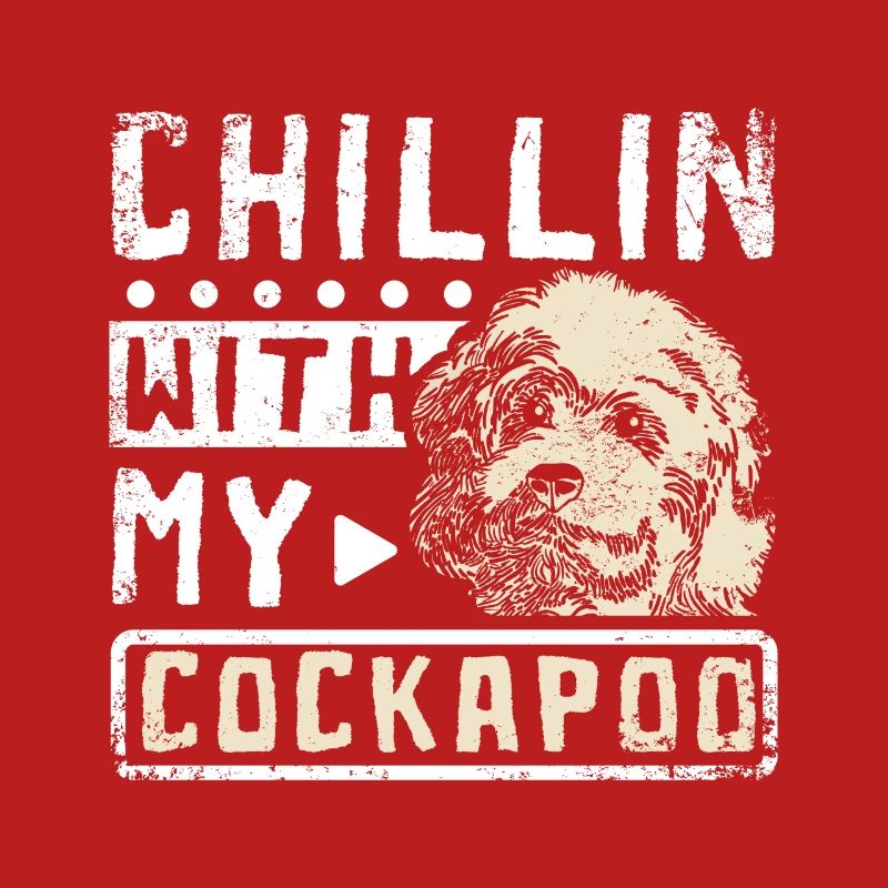 chillin avec mon cockapoo