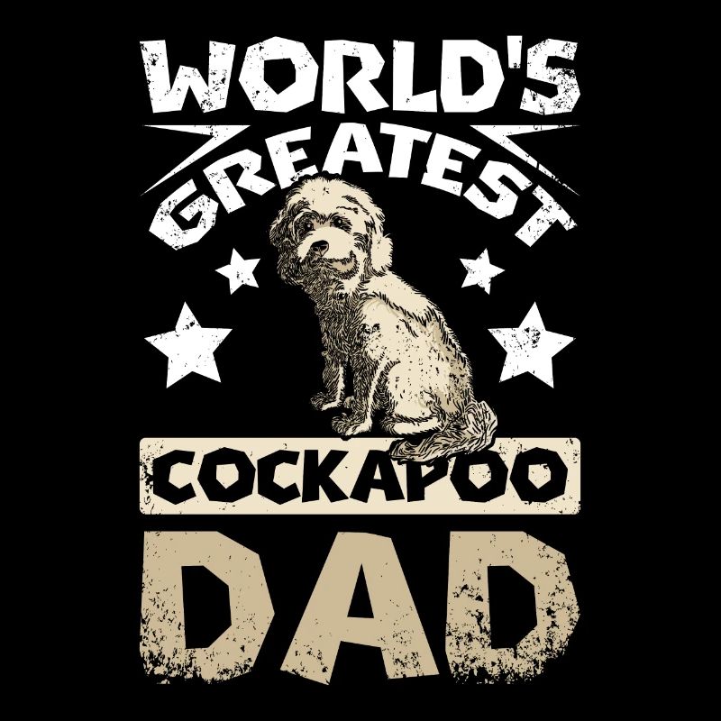 Fête des pères, le plus grand papa cockapoo du monde