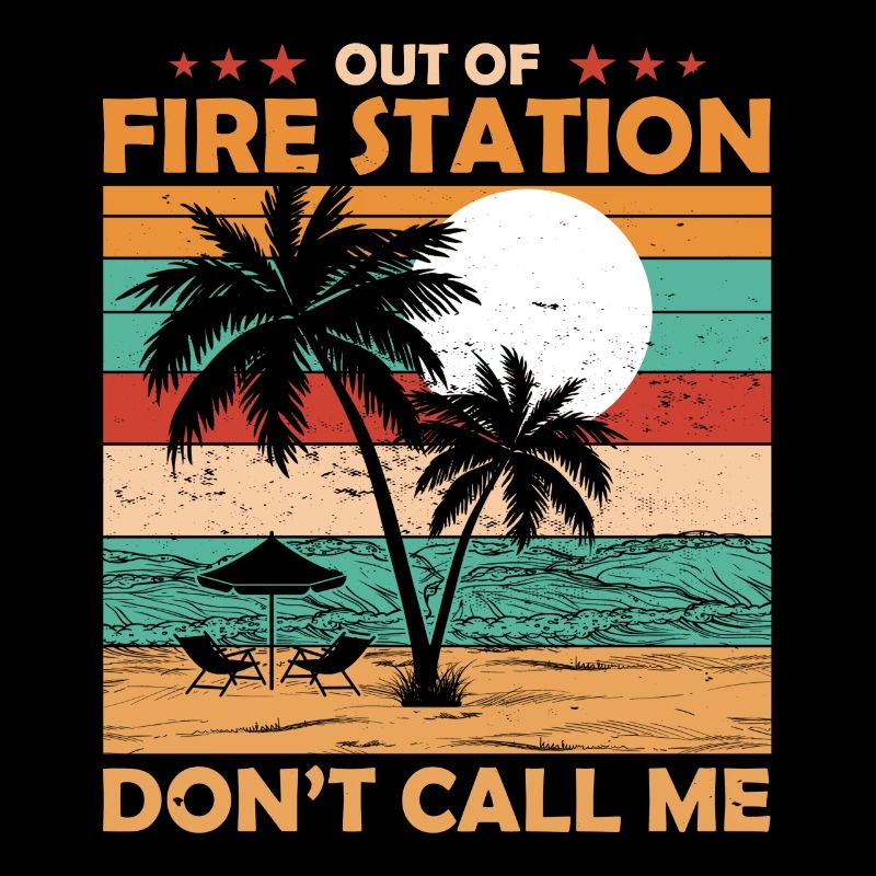 Pompier de la caserne de pompiers à la retraite