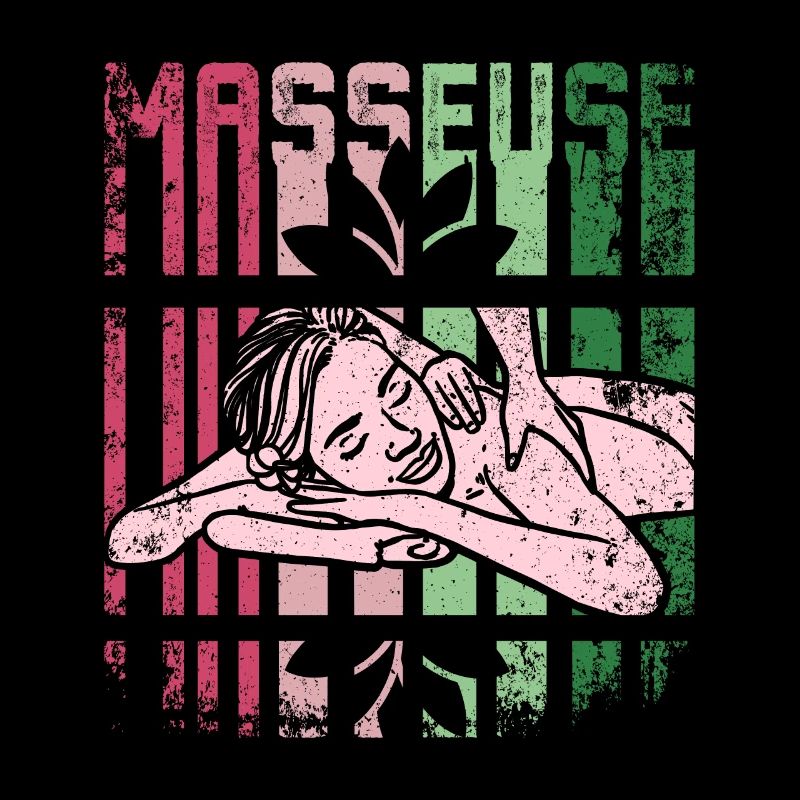 Cool Retro Vintage Massage therapists