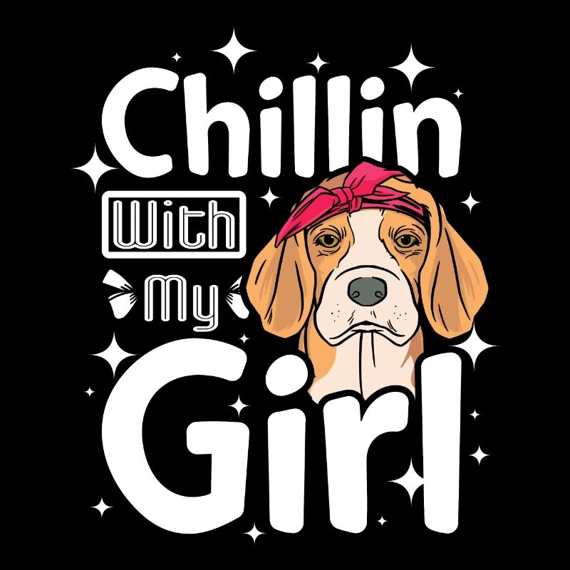 Chillin avec ma fille beagle