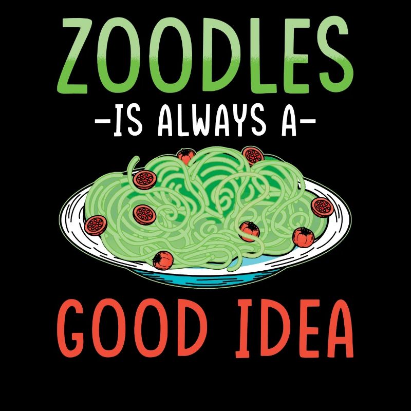 Zoodles Zucchini Pasta Saying