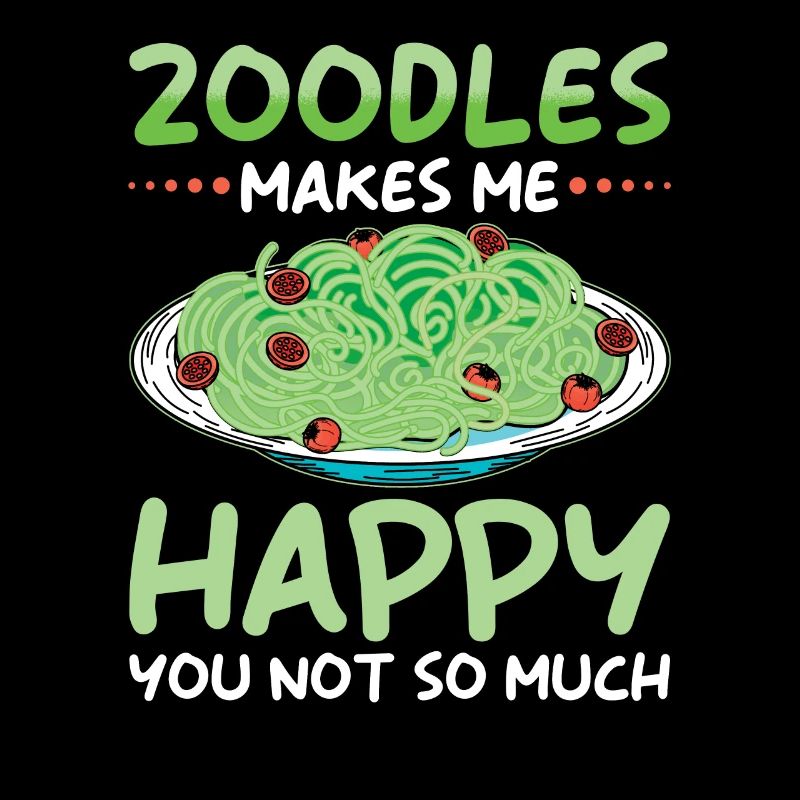Zoodles Zucchini Pasta Spruch