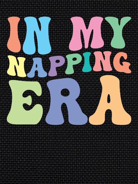 Sleeping Nap Retro Groovy
