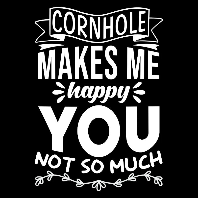 Le jeu Cornhole Cornhole me rend heureux