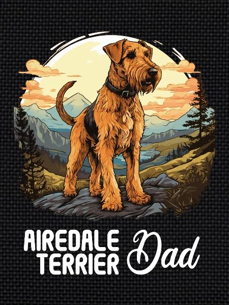 Dog Airedale Terrier