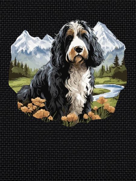 Dog Bernedoodle
