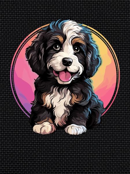 Dog Bernedoodle