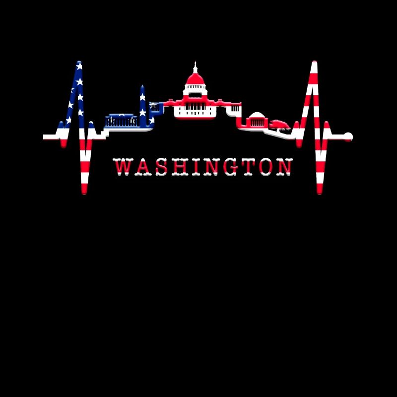 Washington D.C. Skyline Herzschlag USA Ostküste