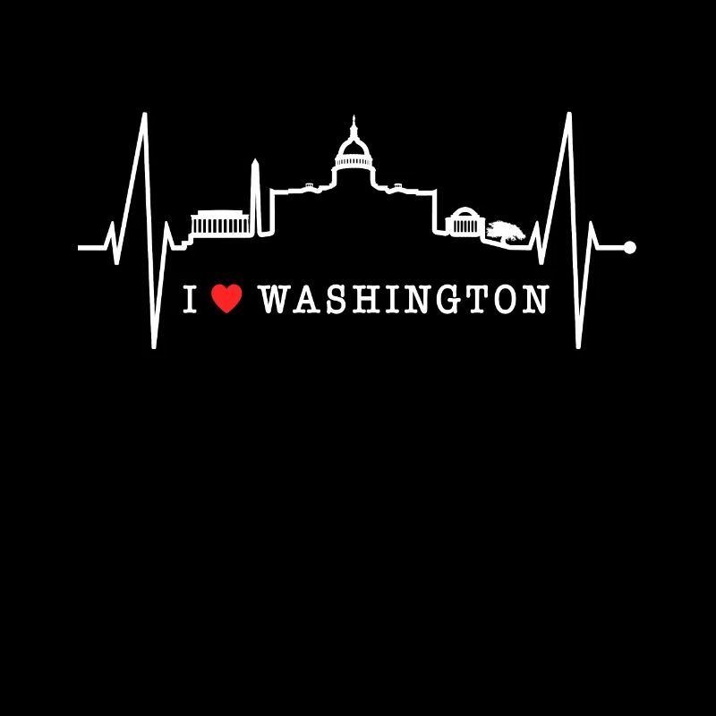 Washington D.C. Skyline Herzschlag USA Ostküste