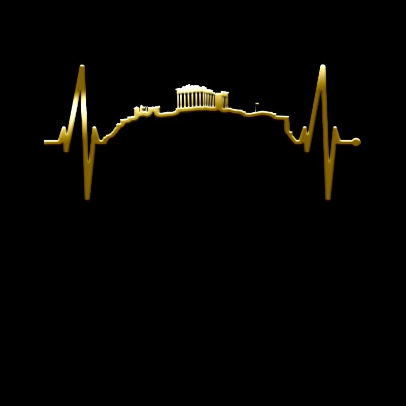 Athens Skyline Heartbeat Greece Acropolis