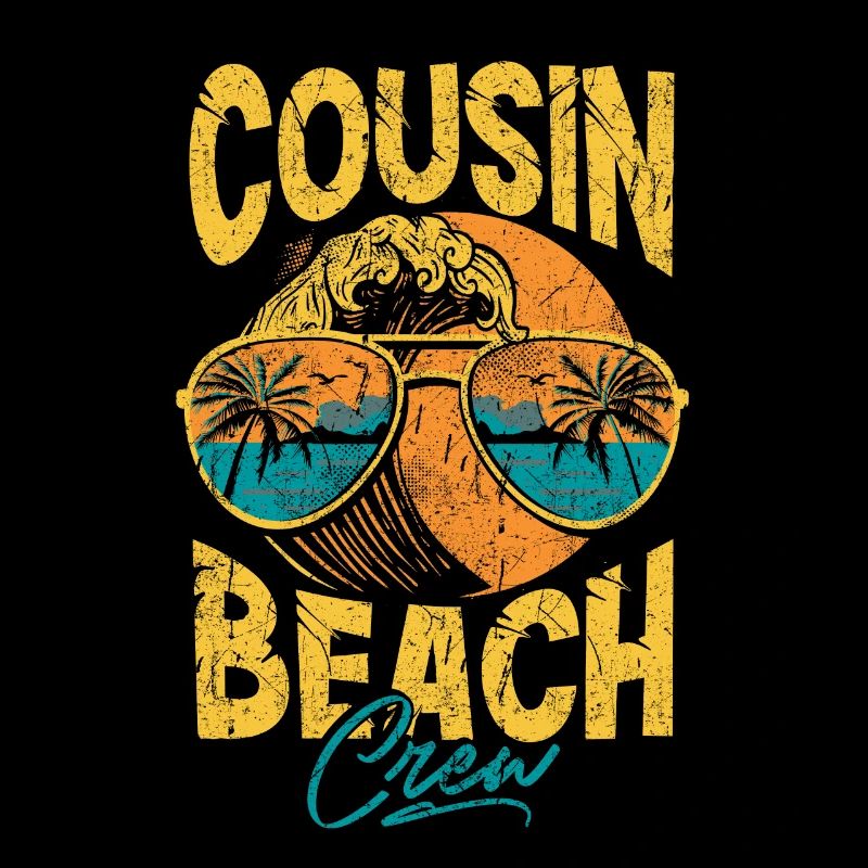 Équipage de plage Cousin