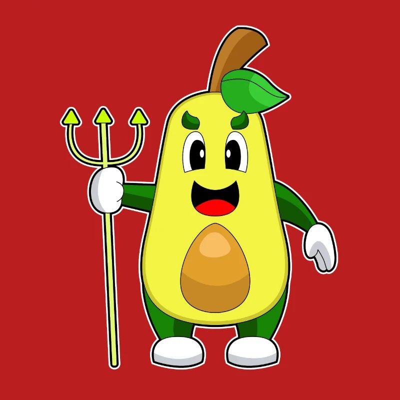 Avocat Halloween Devil