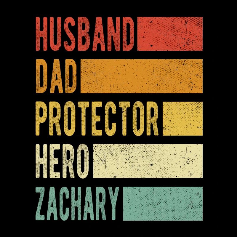 Zachary Name Papa Geschenk