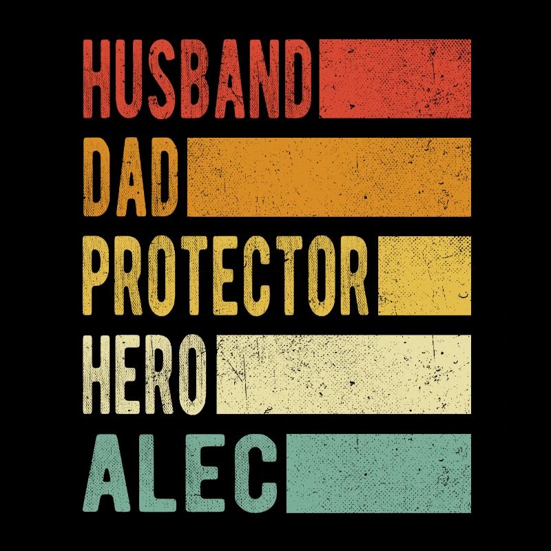 Alec Name Papa Geschenk