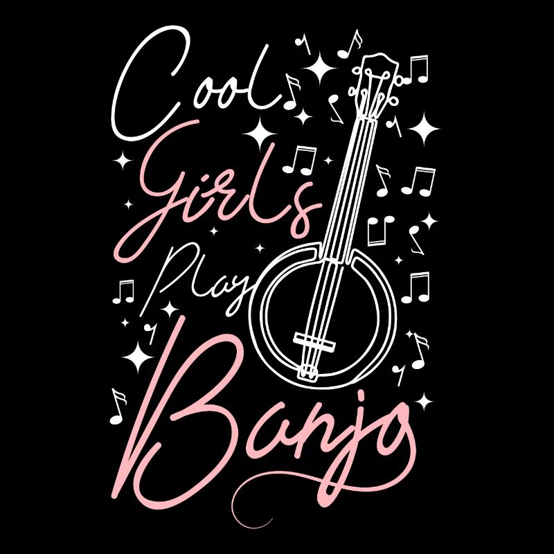Des filles cool jouent du banjo