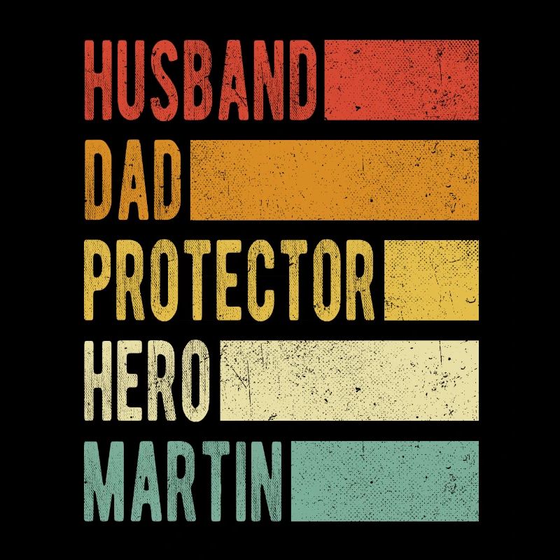 Martin Name Dad Gift