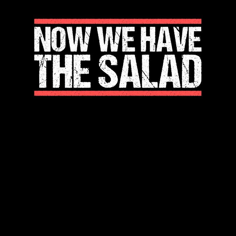 Maintenant, nous avons la salade. Danglais