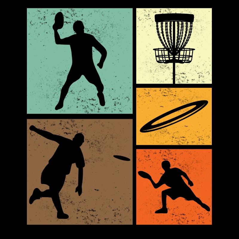 Disc Golf Retro Vintage Design For Disc Golfer