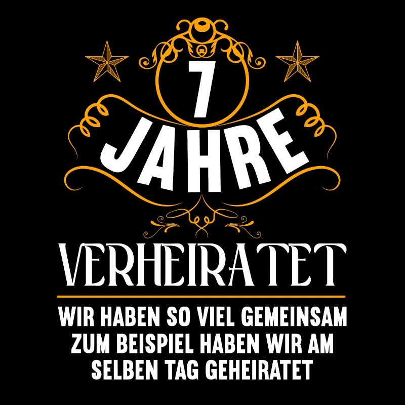 Wir haben viel gemeinsam 7.Hochzeitstag