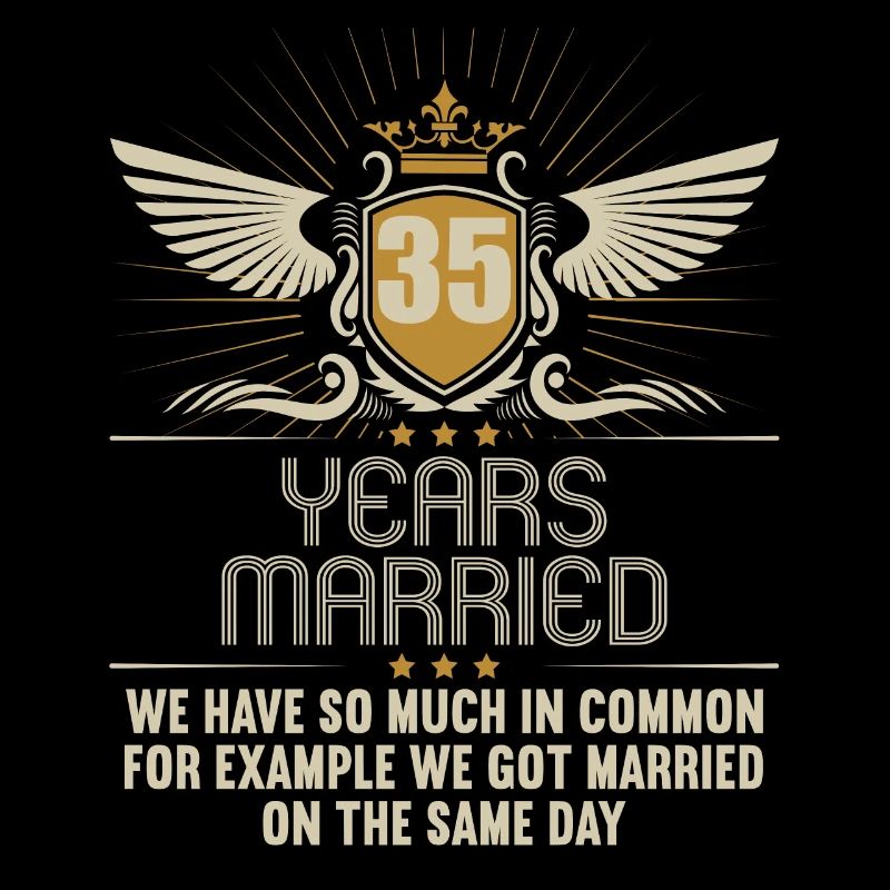 Nous avons beaucoup en commun : 35e anniversaire de mariage