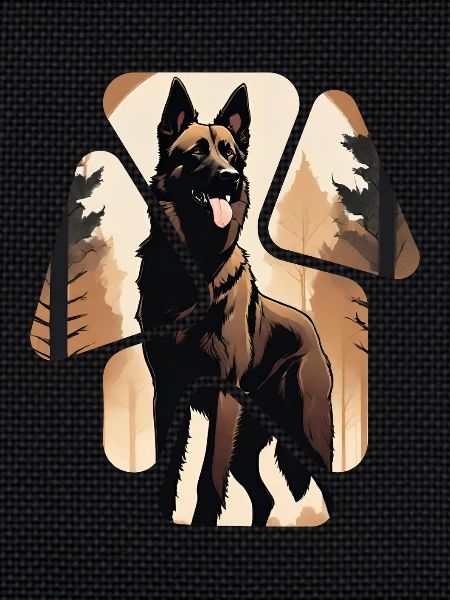Chien de race doberman
