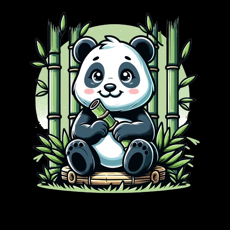 Panda Bambus