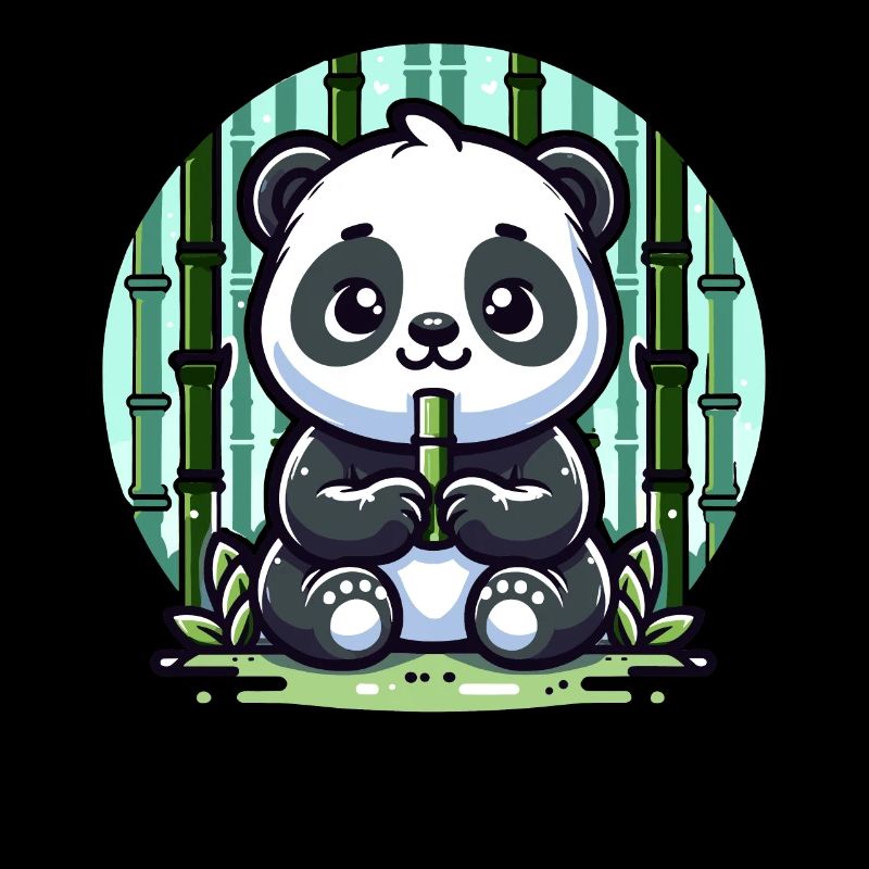 Panda Bambus