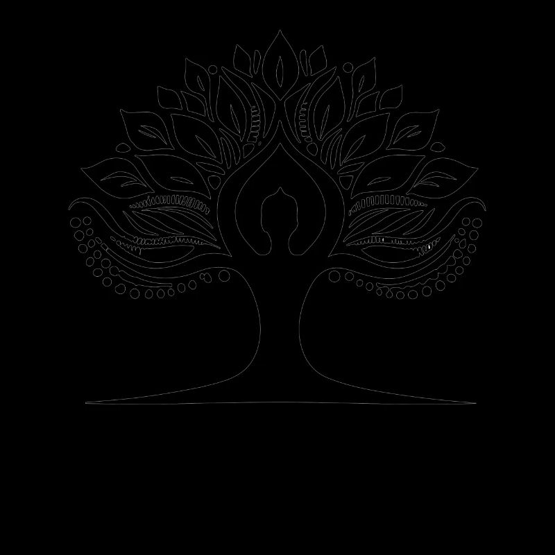 Arbre de pose de yoga