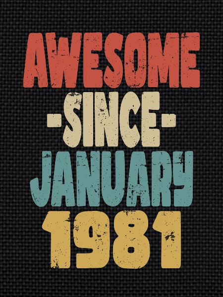 Awesome January 1981