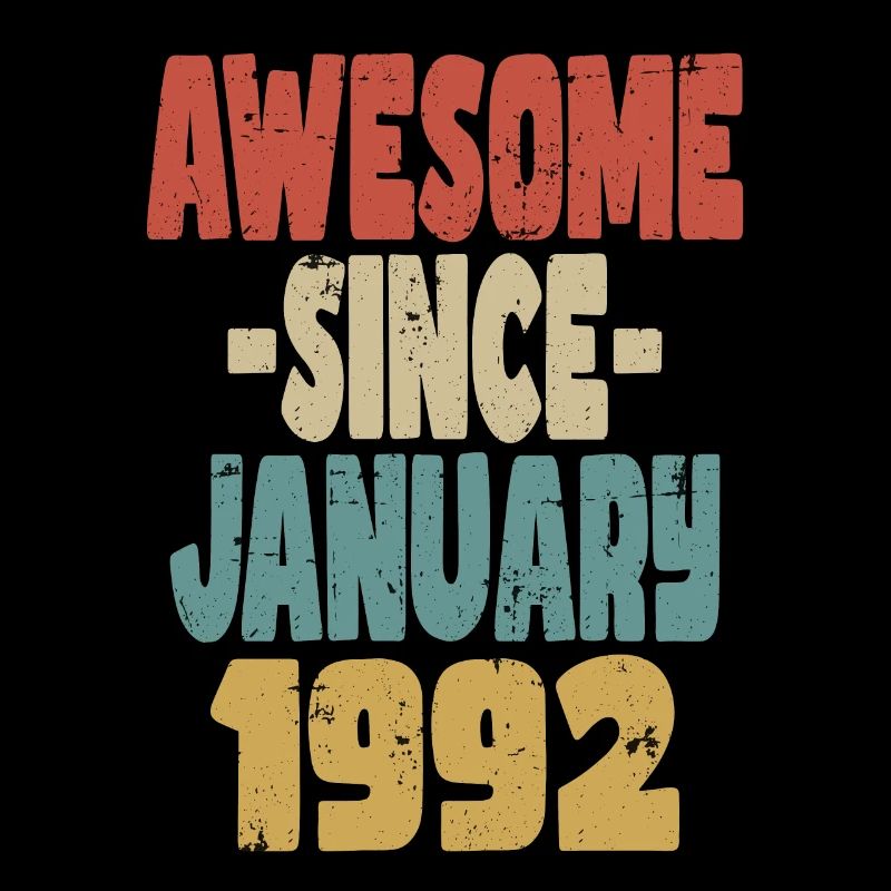 Génial janvier 1992