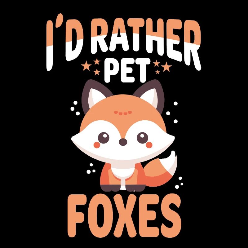 Kawaii Fox Design For Animal Enthusiasts And
