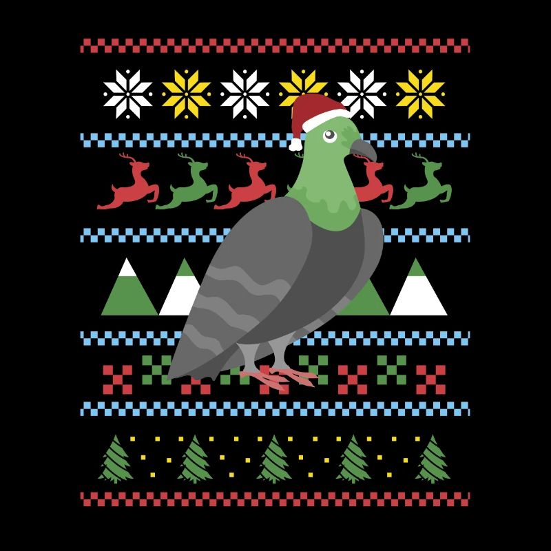 Colombe de Noël laide