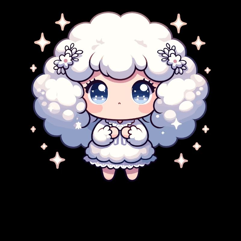 Jungfrau Sternzeichen Kawaii Charakter Geburtstagsgeschenk