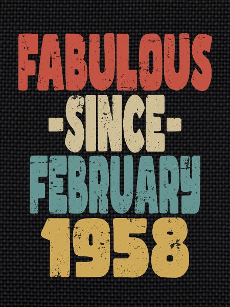 Fabuleux février 1958