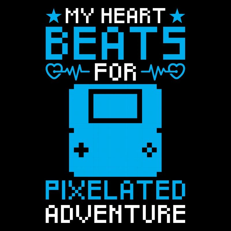 Retro Gaming Love Nostalgia Pixel Graphismes